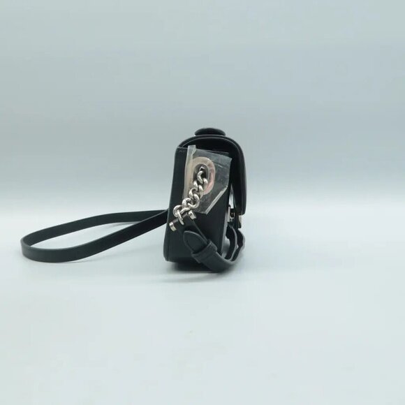 100% Authentic GUCCI Petite Black Leather Satchel 1634-081024 - Picture 4 of 12